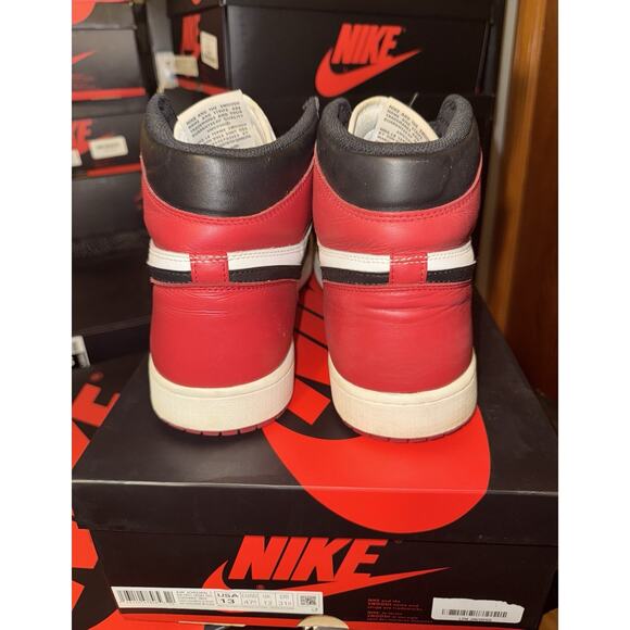 Air Jordan 1 Retro High OG Black Toe 2016 Men’s 13